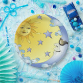 9" kundenspezifischer PapierTeller/Sun, Mond und Pappteller (Party)