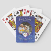 9. Lapis Foto Hochzeitstag Spielkarten (Rückseite)
