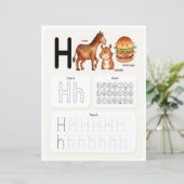 9 Learn To Spell Letter H Teacher Home Schooling (Stehend Vorderseite)