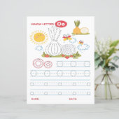 9 Learn To Spell Letter O Teacher Home Schooling (Stehend Vorderseite)