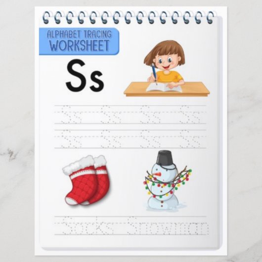 9 Learn To Spell Letter S Teacher Home Schooling (Vorderseite)