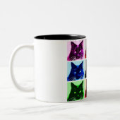 9 Leben Zweifarbige Tasse (Links)