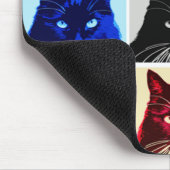 9 Lebkatze Mousepad (Ecke)