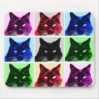 9 Lebkatze Mousepad