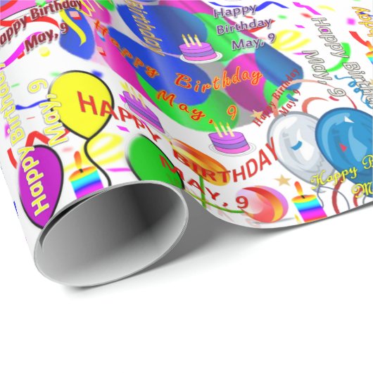 9. Mai: Geschenkpapier (Rolleneckpunkt)