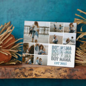 9 Mama-Collage mit individuellem Foto Fotoplatte (Seite)