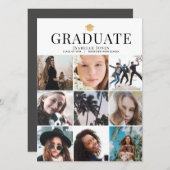 9 Minimalistischer weißer Abschluss für FotoCollag (Vorne/Hinten)