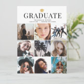 9 Minimalistischer weißer Abschluss für FotoCollag (Stehend Vorderseite)