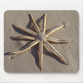 9 mit Beinen versehene Starfish Mousepad (Vorne)
