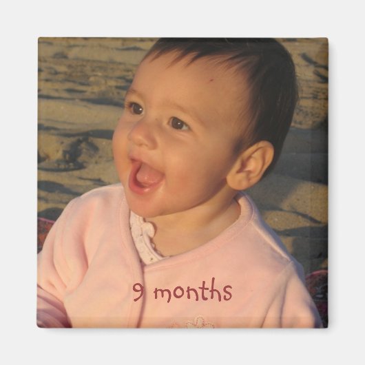 9 Monate, 9 Monate Magnet (Vorne)