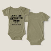 9 Months Inside (Design Vorderseite & Rückseite)