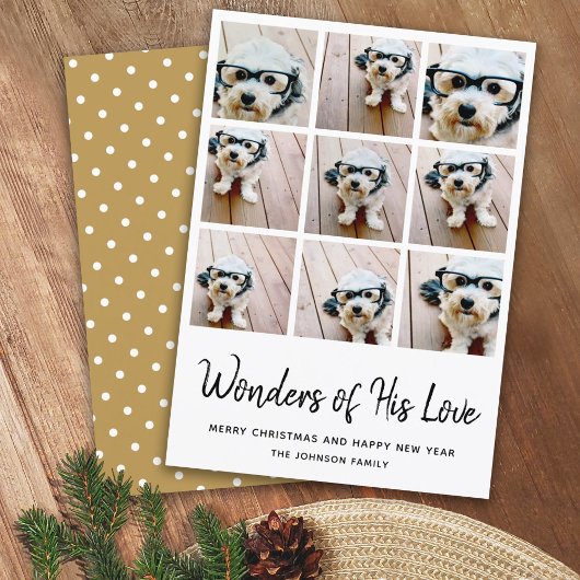 9 Multi-Foto Weihnachten - Wunder seiner Liebe