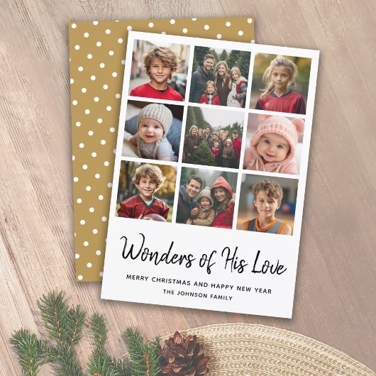 9 Multi-Foto Weihnachten - Wunder seiner Liebe