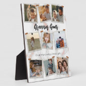 9 Neun Foto Moderne Elegante Collage Familie Liebe Fotoplatte (Seite)