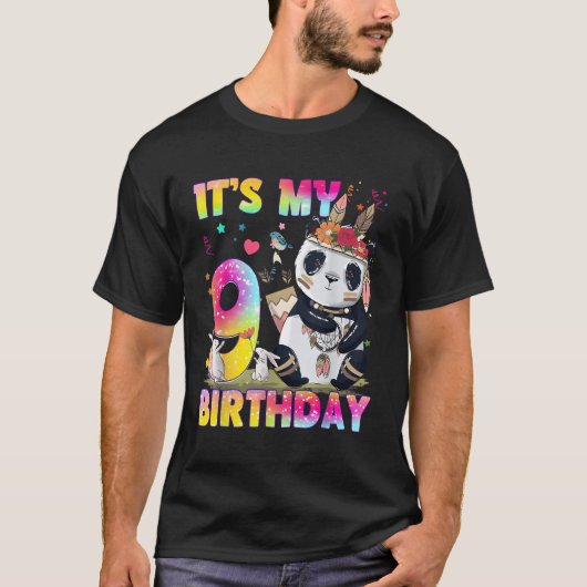 9 Ns Little Panda 9. T-Shirt (Vorderseite)
