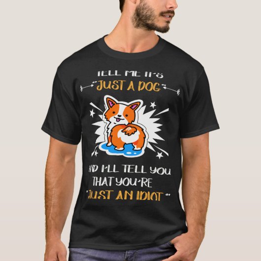 9 Nur ein Idiot 72 T-Shirt (Vorderseite)
