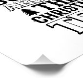 9 Photo Christmas Tree Pregnancy Announcement Poster (Ecke)