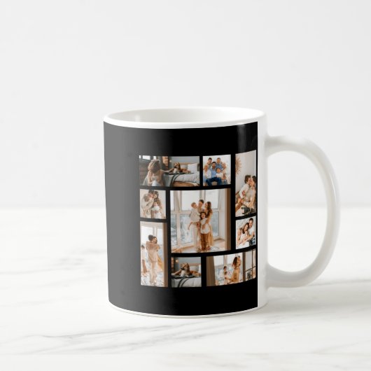 9 Photo Collage Template Kaffeetasse (Rechts)