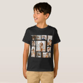 9 Photo Collage Template T-Shirt (Vorne ganz)