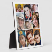 9 photo white display fotoplatte (Seite)