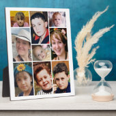 9 photo white display fotoplatte (Seite)