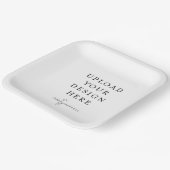 9" quadratische Teller (Set 8) (Gewinkelt)