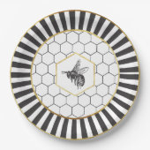 9" Queen Bee Dinner Plate Pappteller (Vorderseite)