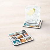 9 Rahmen für Fotomodellentafeln, gerundeter weißer Getränkeuntersetzer (Rechte Seite)