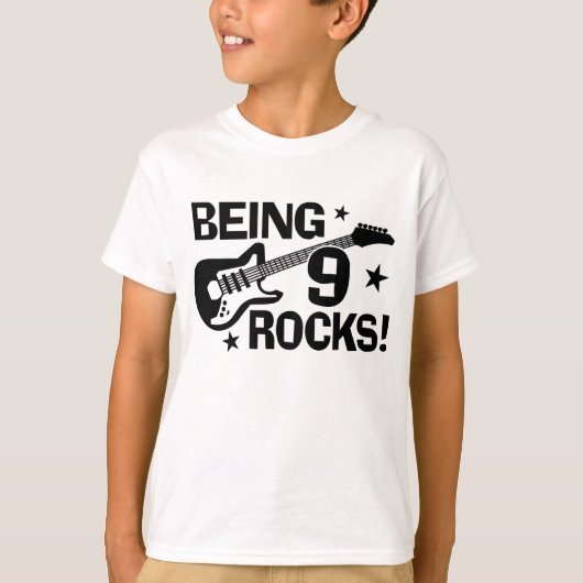 9 Rocks T-Shirt (Vorderseite)