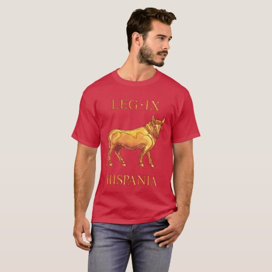 9. Römische Legion IX Hispania T-Shirt (Vorne ganz)