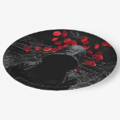 9" Round Paper Plate Haunting Adeline Zade Mea Pappteller (Schrägansicht)
