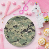 9" Round Paper Plate Navy Typ III Digital Pappteller (Party)