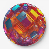 9" Round Paper Plate Pappteller (Vorderseite)