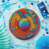 9" Round Paper Plate Pappteller (Party)