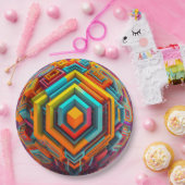 9" Round Paper Plate Pappteller (Party)