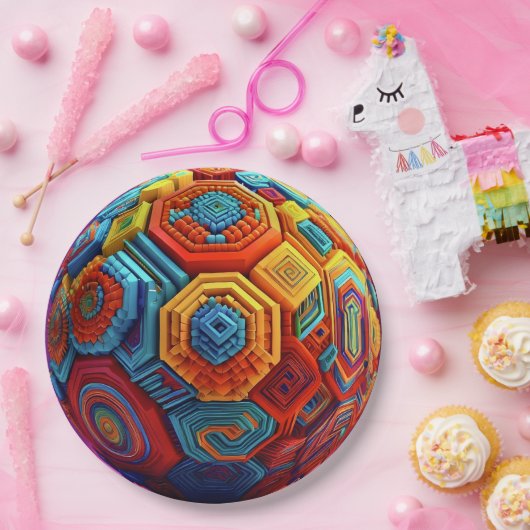 9" runder Papier-Teller Pappteller (Party)