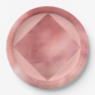 9" Rundpapierplatte Pappteller