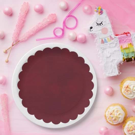 9" Rundpapierplatte Pappteller (Party)