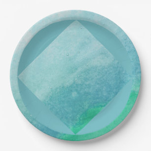 9" Rundpapierplatte Pappteller