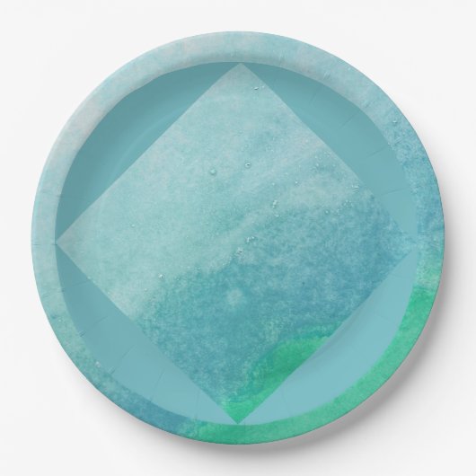 9" Rundpapierplatte Pappteller (Vorderseite)