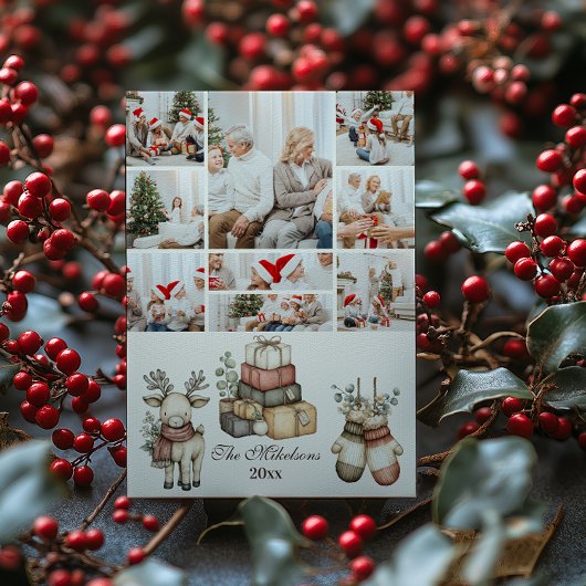 9 Rustikales neutrales Weihnachten