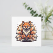 9 Schwalbenschwanz Einladung (Stehend Vorderseite)