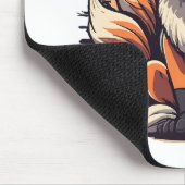 9-schwänziger Fuchsspirit Mousepad (Ecke)
