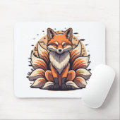 9-schwänziger Fuchsspirit Mousepad (Mit Mouse)