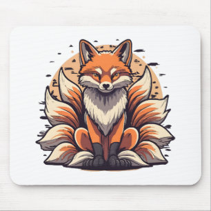 9-schwänziger Fuchsspirit Mousepad