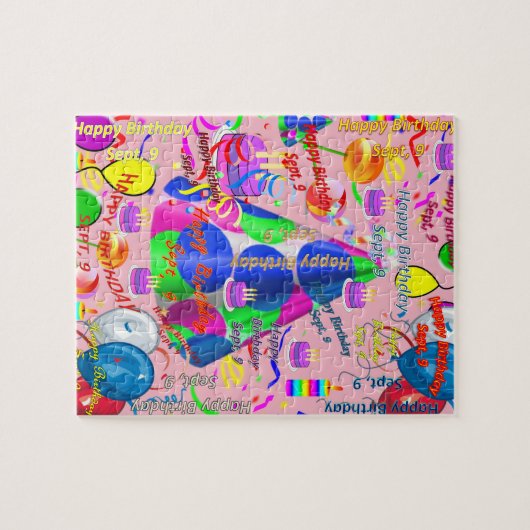 9. September, Jigsaw Puzzle (Horizontal)