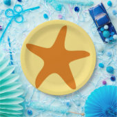 9" Starfish Paper-Teller Pappteller (Party)