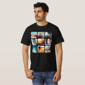 9 T - Shirt für gerundete Rahmen in der Fotoplattf (Vorne ganz)