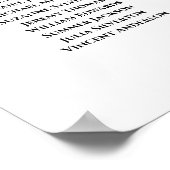 9 Tabelle Rost orange Rose Hochsitzdiagramm Poster (Ecke)