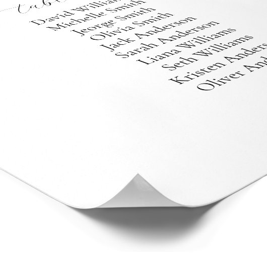 9 Tabellen Einfache Dinge, die uns Sitzdiagramm fo Poster (Ecke)